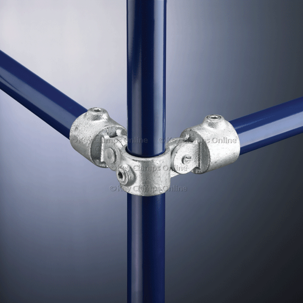 A048 90 Degree Double Swivel Combination Key Clamp 26.9mm Key Clamps