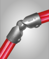 A102/8 - SWIVEL IN LINE CONNECTOR 48.3MM