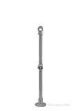 Key Clamp Handrail Kit - Mid Post
